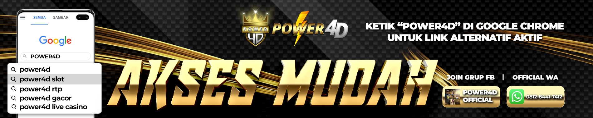 Akses Mudah Main di Power4d Situs Judi Slot Online Terpercaya